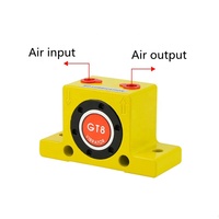 Geräuscharmer Trichter Pulver Industrieller pneumatischer Kolben Turbinen vibrator Kugel pneumatischer Vibrator