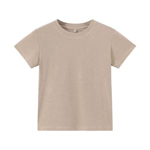 T-shirt court vintage décontracté pour femme en coton pur 240 g/m², coupe ajustée, tricoté, couleur unie, haute qualité, vente en gros - Product Image 5