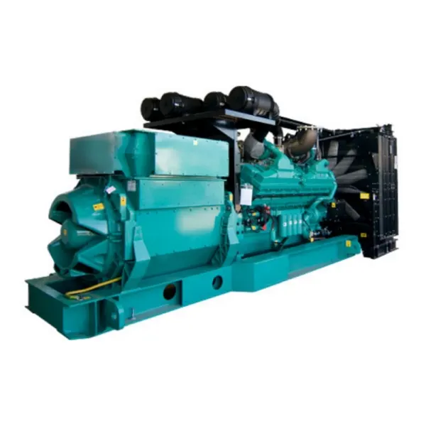 Generator diesel 400KW 400V 50HZ dengan kotak sunyi