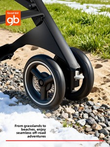 Passeggino GB Good Baby Pocket Car Leggero, Pieghevole Rapidamente, Telaio in Lega di Alluminio, Adatto per Viaggi in Aereo, Capacità di Carico 15kg per 3 Ore - Product Image 3