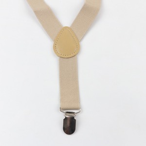 Artistique — ensemble avec nœud papillon en Polyester, pour homme et femme, ceinture à clipser, bretelles élastiques et réglables, couleur unie,