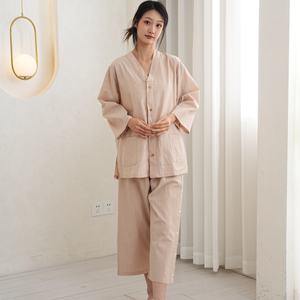 Pyjama kaki Thai couple bain 100% coton sueur vapeur vêtements sauna femmes hommes grande taille SAP personnalisé pour vous ingéniosité - Product Image 5