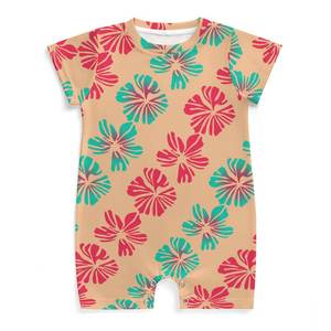 Pacific Heritage vestiti per bambini traspiranti di alta qualità su richiesta su misura manica corta tuta per bambini Drop Shipping - Product Image 4