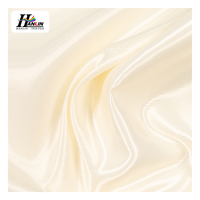 Polyester Spandex Stretchy Satin Tissu Brillant Satin Pyjamas Tissu Femmes Robe Polyester Tissu pour Robe