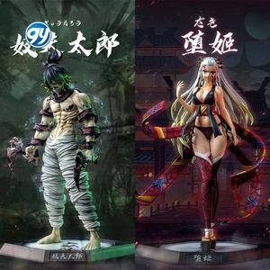 11 Modelli <span class=keywords><strong>Demon</strong></span> <span class=keywords><strong>Slayer</strong></span> Figure Anime in PVC di Kochou Shinobu, Sabito, Tomioka Giyuu, Daki, Hashibira Inosuke, Uzui Tengen, Akaza - Product Image 4