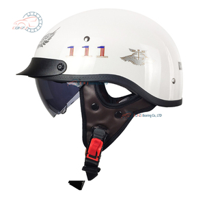 Cqhzj Người Đàn Ông Của Xe Máy Mũ Bảo Hiểm Cho Xe Đạp Điện Và Xe Máy Mùa Hè Trọng Lượng Nhẹ Mũ Bảo Hiểm Với Gương - Product Image 6