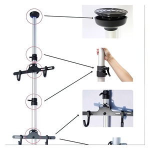 Massimizza l'Utilizzo dello Spazio e Fornisci Supporti Verticali per Biciclette <span class=keywords><strong>da</strong></span> Terra a <span class=keywords><strong>Soffitto</strong></span> per il 99% della Gamma di Biciclette - Product Image 4