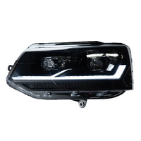 Ensemble de phares de remplacement pour Volkswagen Multivan T5 2010-2015, mise à niveau aftermarket, phares LED, clignotants séquentiels, feux de jour (DRL)