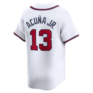 Jersey de Béisbol de los Atlanta Braves al por Mayor con Bordado # 13 Ronald Acuna Jr. # 10 Chipper <span class=keywords><strong>Jones</strong></span> # 27 Austin Riley Ropa Deportiva de Softbol - Product Image 2