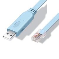 Cable de depuración de USB a consola para configuración de interruptor de servidor H3C Resolución RJ45 USB a RJ45 4K para uso en computadora
