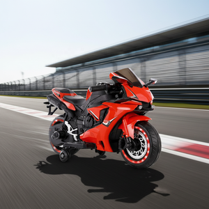 Motocicleta Eléctrica para Niños <span class=keywords><strong>de</strong></span> 3 a 6 Años, con <span class=keywords><strong>Ruedas</strong></span> <span class=keywords><strong>Grandes</strong></span> y Brillantes, <span class=keywords><strong>de</strong></span> Plástico, Recargable, <span class=keywords><strong>de</strong></span> <span class=keywords><strong>Cuatro</strong></span> <span class=keywords><strong>Ruedas</strong></span>, Estable - Product Image 3