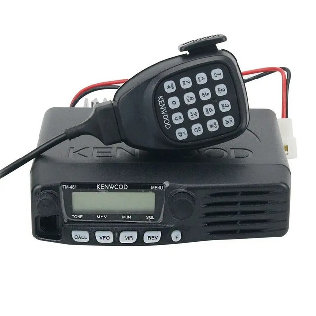 Kenwood TM-481A FM Transceiver Mobile Radio Car Two Way Radio 65W Vehicle Radio