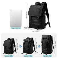 Mochila Oxford Impermeable Personalizada Unisex para Portátil, Mochila Casual para Deportes y Viajes con Logotipo
