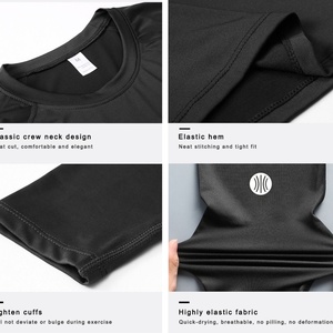 ออกแบบเสื้อแรชการ์ดคอกลมของคุณเอง พิมพ์โลโก้ตามสั่ง เสื้อแรชการ์ดแขนยาวสำหรับผู้ชาย มีสีให้เลือกหลากหลาย แบบรัดรูป - Product Image 4