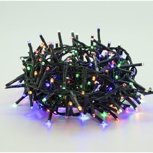 180 luces navideñas multicolor LED a pilas 9+0.3MT - Product Image 1