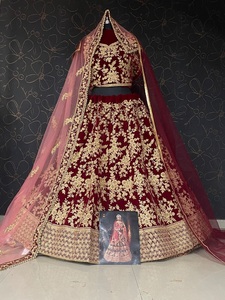 Lehenga Choli de diseñador de excelente calidad disponible a precio mayorista de proveedor indio - Product Image 4