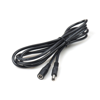 Câble d'alimentation 18AWG DC 5.5*2.1mm 2 conducteurs en cuivre PVC mâle vers femelle, rallonge pour lampe LED, moniteur, 1m/2m/3m
