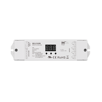 Décodeur LED DMX512 4 canaux Sunricher SR-2108FB pour éclairage intérieur, commande en gros pour distributeurs mondiaux d'éclairage - Approvisionnement direct usine