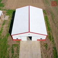 Hangar préfabriqué ZTSS, entrepôt léger préfabriqué, structure en acier, atelier d'usine, fabrication selon la norme ASTM, traitement par soudage