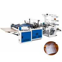 Máquina Automática para Fabricación de Bolsas con Sellado Lateral para Producción de Bolsas Planas Tipo Camiseta y Bolsas de Compras