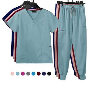 Oferta Especial: Conjunto de Uniforme Clínico Unisex de Poliéster Suave para Hospital, Lavable, para Médicos y Enfermeras, con Detección de Agujas, para Clínica Oral - Product Image 3