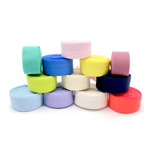 Jacquard Logo độ đàn hồi cao gấp Băng ràng buộc gấp đôi gấp căng băng đàn hồi cho phụ kiện sử dụng chống Đóng cọc băng đàn hồi - Product Image 3