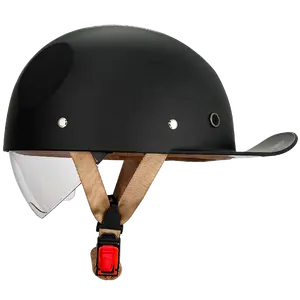 גנגסטר רטרו DS כובע בייסבול אישי קסדת מכונית חשמלית חצי קסדת אופנוע סקופ קסדת כובע דוושה אופנה