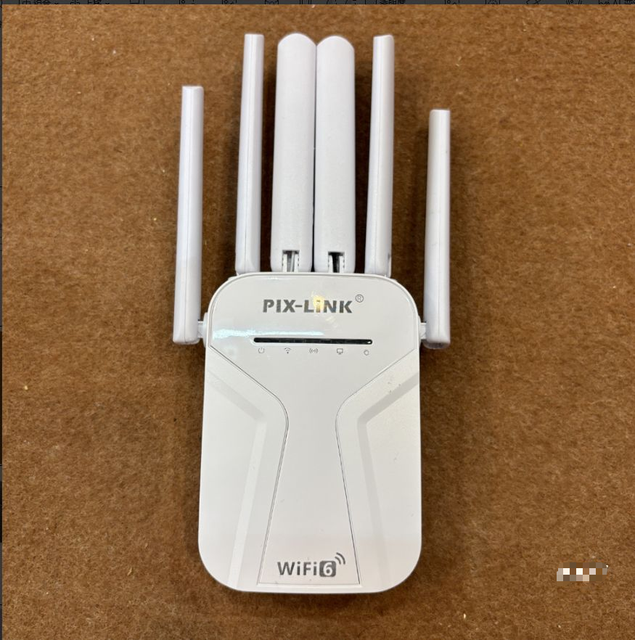 PIX-LINK High-Speed WiFi 6 Repeater AX1800 Dual Band 802.11ax Wireless Range Extender for Stable Whole Home WiFi With 6 Antennas