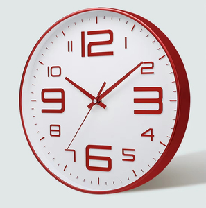 <span class=keywords><strong>Orologio</strong></span> <span class=keywords><strong>da</strong></span> <span class=keywords><strong>Parete</strong></span> Moderno in Quarzo <span class=keywords><strong>Bianco</strong></span> <span class=keywords><strong>da</strong></span> 8 Pollici, Design Semplice, Silenzioso, a Batteria, per Arredamento Casa, Migliora l'Ambiente Familiare - Product Image 2