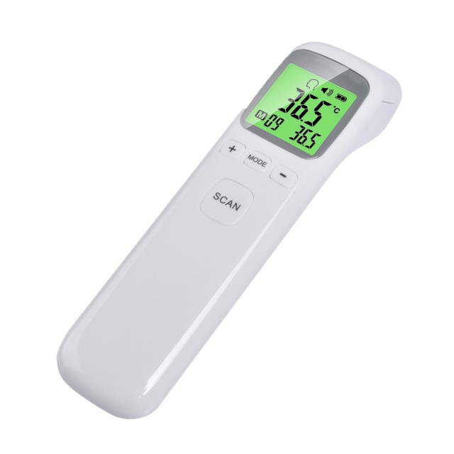 CE Approved Body Temperature Digital Infrared Thermometer Fever Measure Adult Kids Forehead Non Contact LCD IR Thermometer