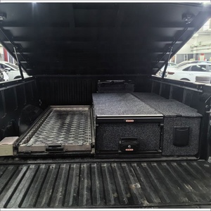 Cajón Universal con Alas Específicas VRD4X4 para Camioneta, Cajón para Plataforma de Camioneta, Bandeja Deslizante Interior para Carga, Acero Inoxidable - Product Image 3