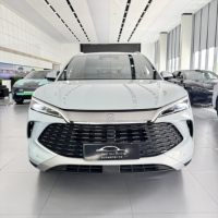 Подержанный BYD Song L DM-i 2025 года, запас хода 160 км (CLTC), подзаряжаемый гибридный внедорожник, стиль фастбэк, 5-местный, практичный городской электромобиль на новой энергии