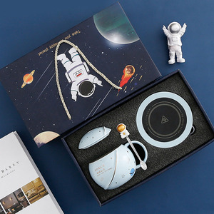 Regalo de logotipo personalizado de Navidad, café de viaje bebida de té al aire libre 304 juego de tazas termo de acero inoxidable caja de regalo/ - Product Image 4