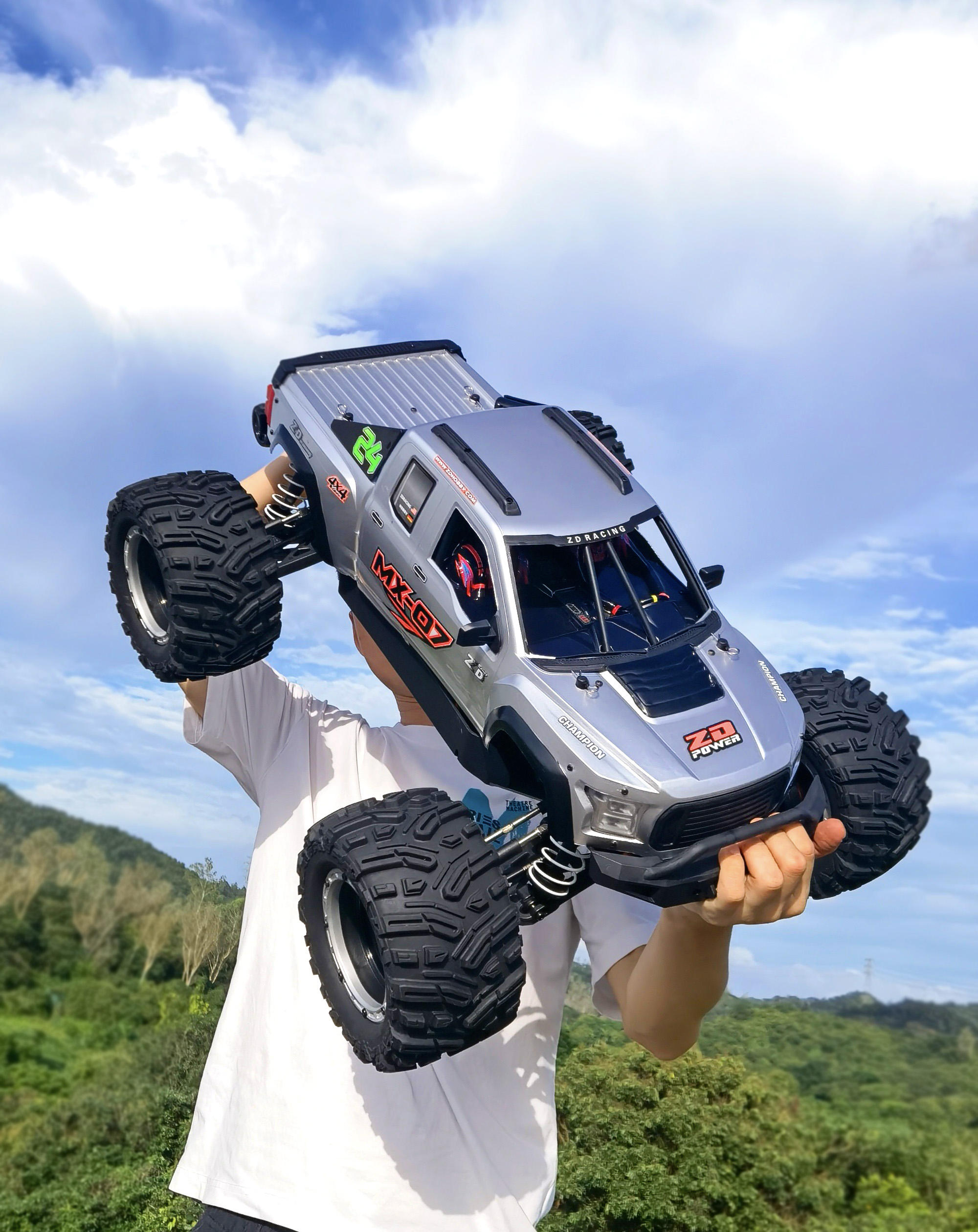 Factory ZD Racing MX-07 4WD Brushless RC Car - 80KM/H Off-Road