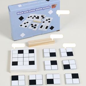 Indoor Game Gift Logic Brain Teasers Fun Speed Challenge Toy Quick Thinking Small Battle Blocks <b>Puzzle</b> - Product Image 2