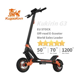 Kugookiro G3 skuter kecepatan rendah Kit listrik buatan Cina Drifting Power roda kuat baterai besar
