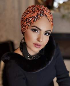 Turbante árabe musulmán <span class=keywords><strong>Hijab</strong></span> instantáneo de nuevo diseño, turbante <span class=keywords><strong>Hijab</strong></span> a rayas cosido para mujeres musulmanas de Malasia de colores mezclados - Product Image 4