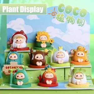 <span class=keywords><strong>Coco</strong></span> Plant Series Blind Box 1PC Mystery Box Figuras bonitos Collectibles Presente De Aniversário Random Design Decorações De Plantas - Product Image 6