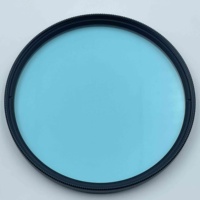 Filtre optique OEM en verre coloré rouge, orange, jaune, vert, bleu, étanche, avec cadre en aluminium 77 mm pour appareil photo