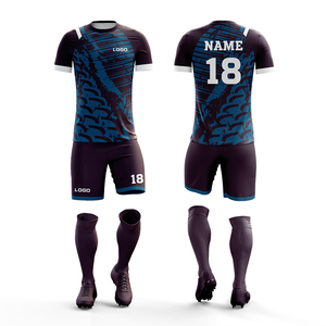 Camiseta de Fútbol Sublimada de Producción Rápida, Ropa de Fútbol Más Vendida, Personalizada, Crea Tu Propia Camiseta de Fútbol para Entrenamiento - Product Image 1