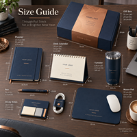 Kit Cadeau de Productivité de Bureau Personnalisé pour le Nouvel An : Agenda, Calendrier de Bureau, Stylo, Gobelet, Tapis de Souris – Fournisseur d'Entreprises OEM ODM