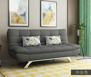 Ghế sofa giường gấp gọn Sofsmart 2024, khung kim loại hiện đại, có thể kéo dài, chất liệu vải, dùng cho phòng ngủ, phòng khách, phòng ăn. - Product Image 6