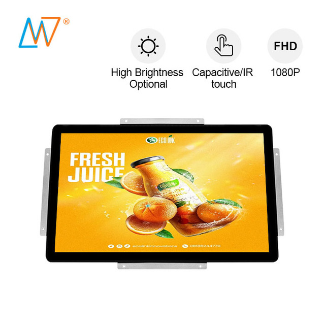 Commercial 21 21.5 22 23 24 27 Inch Open Frame LCD Display Touchscreen Capacitive Touch Screen Monitor