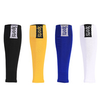 Protection de jambe de sport respirante et élastique personnalisée OEM pour la course à pied, le cyclisme, le basketball, le football, le soccer, protège-tibias
