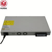 HUADA Alimentation électrique à découpage AC/DC 19 pouces 1U pour montage en rack, AC110V/220V, 48V30A, 1500W, efficacité 99%, sortie avec disjoncteur pour télécommunications