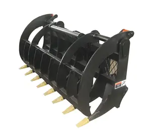HCN brand new 0509 series Skid Steer dozer root rake with ISO and gost