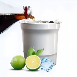 Gobelets jetables en aluminium écologiques pour boissons froides (bière, café, cola) – Accessoires pour fêtes en extérieur - Product Image 1