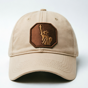 Casquette de baseball à 6 panneaux avec logo personnalisable American Spirit Design, casquette de sport décontractée, casquette de baseball douce et respirante - Product Image 1