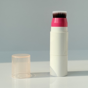 Personalizzato di alta qualità a doppia <span class=keywords><strong>testa</strong></span> <span class=keywords><strong>vuota</strong></span> nero Blush pennelli correttore Stick Stick per il trucco Set fondotinta contorno Blush - Product Image 3
