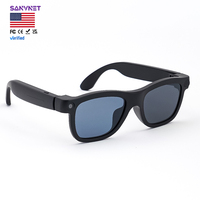 Lunettes Intelligentes Électrochromiques IA E09C avec Caméra 8MP, Type-C, Traduction Photo, Enregistrement Vidéo POV et Assistant Vocal – Stock US